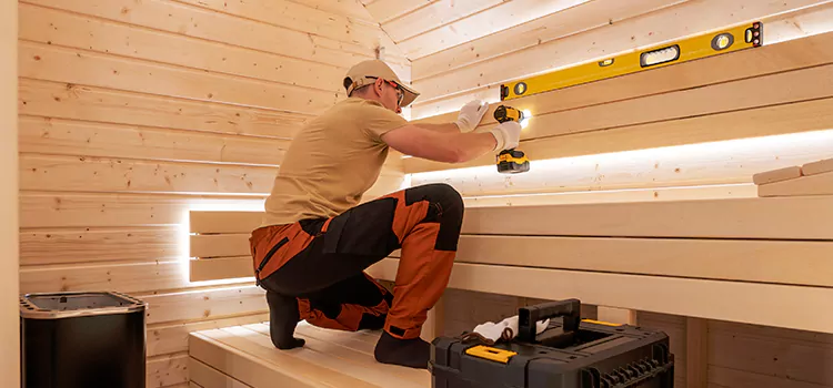 Residential Sauna Assembly And Installation in Kawartha Lakes, Ontario