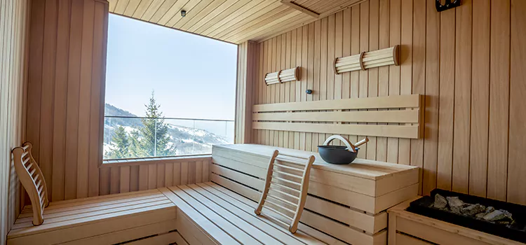 Infrared Sauna Glass Window Installation in Kawartha Lakes, ON