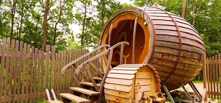 360° Panoramic Bubble Window Sauna Installation Services in Kawartha Lakes, Ontario