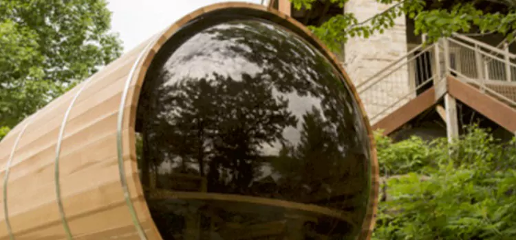 6 Person Panoramic View Sauna Maintenance and Installation in Kawartha Lakes, ON