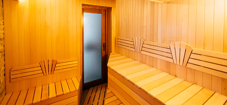 Old Cabin Conversion To Sauna in Kawartha Lakes, Ontario