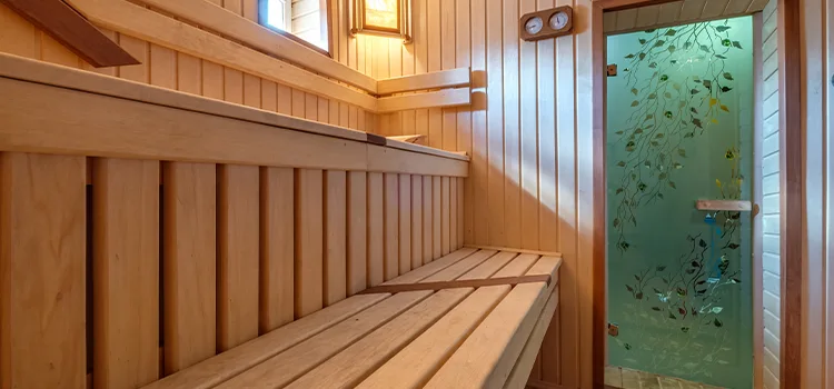 Sauna Door Handle Screw Replacement in Kawartha Lakes, Ontario