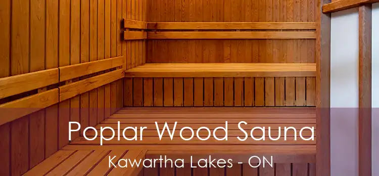  Poplar Wood Sauna Kawartha Lakes - ON