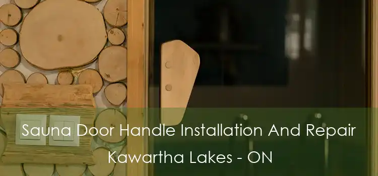  Sauna Door Handle Installation And Repair Kawartha Lakes - ON